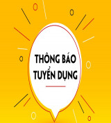 Tuyển dụng: Cán bộ kinh doanh 